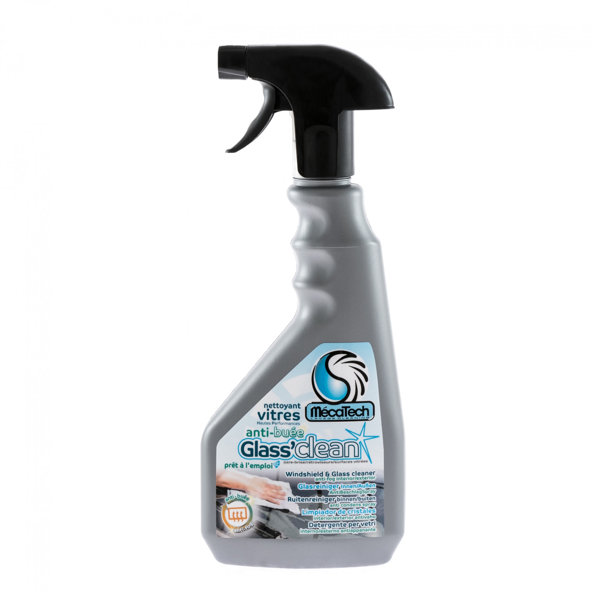 Solutie de curatat suprafetele din sticla, GLASS CLEAN MecaTech 500 ml