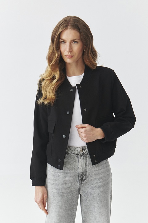 Tatuum, Jacheta cu buzunare cu clapa, Negru stins