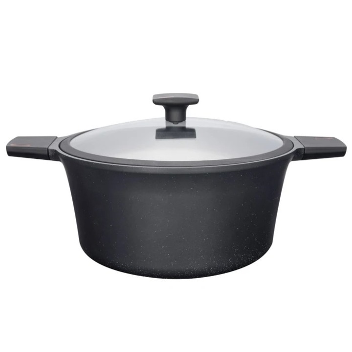 Oala Neoklein PHHO-CS28, Cu Capac, Aluminiu, 6.8 l, 28 cm D