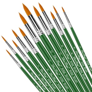 Acuarele, pensule si blocuri de desen