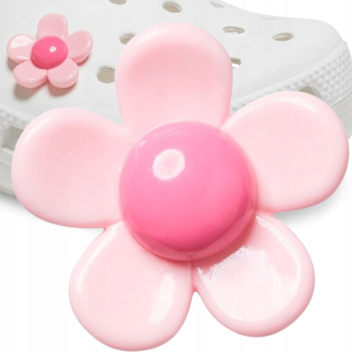 Accesoriu, Crocs, Jibbitz, Pin, Floare, Pentru Pantofi, Mat, Asimetric, Pentru Copii Si Adulti, Plastic, Multicolor