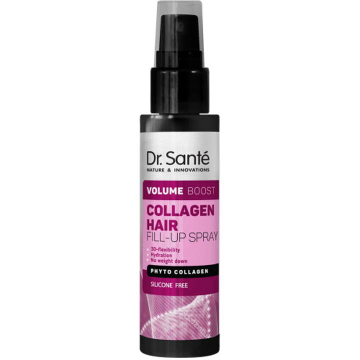 Spray pentru par, fill-up volum si hidratare cu phyto collagen, 150ml, Dr. Sante