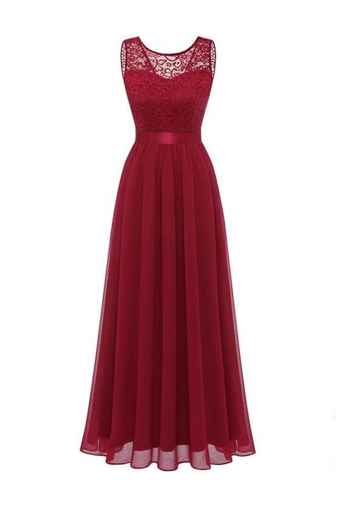 Rochie de seara eleganta, rosu, marimea M, Berylove