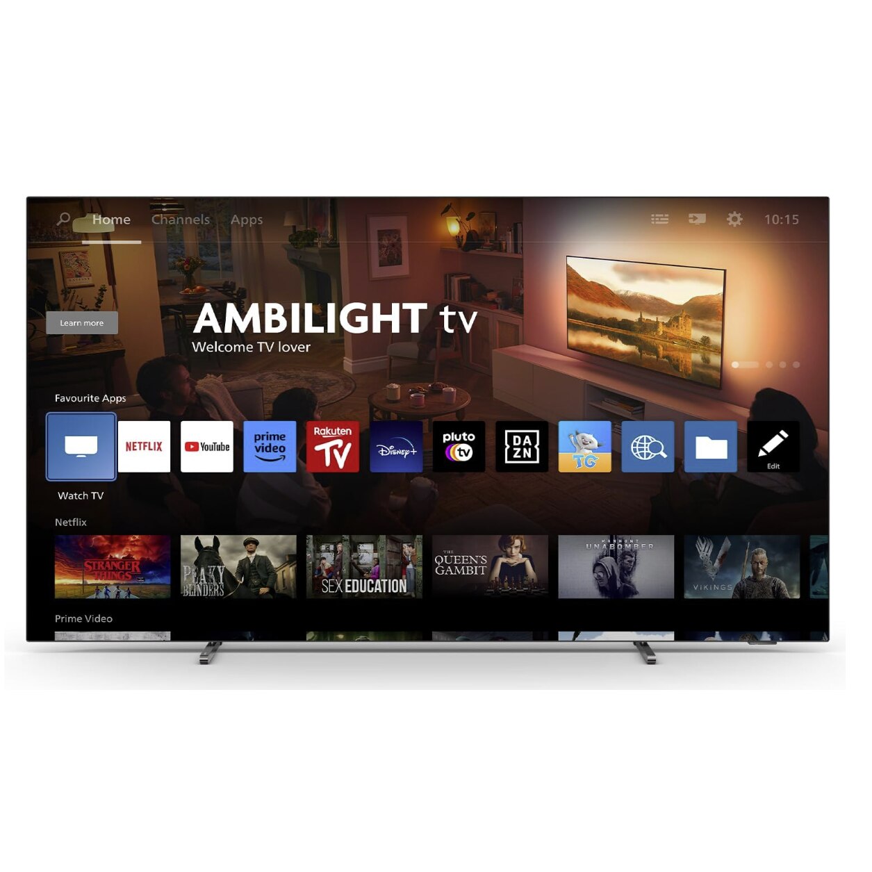 Televizor Philips Ambilight 48OLED759, 122 cm, 4K OLED Smart TV, Ultra HD