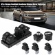 Комплект от 6 автомобилни ключа за Volkswagen Passat B6, B7, CC, Eos, Jetta, Golf 5, 6, Tiguan, Touran, Пластмаса, Черен