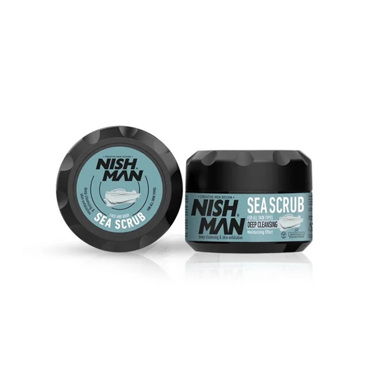 Scrub facial Nish Man Sea – 300ml