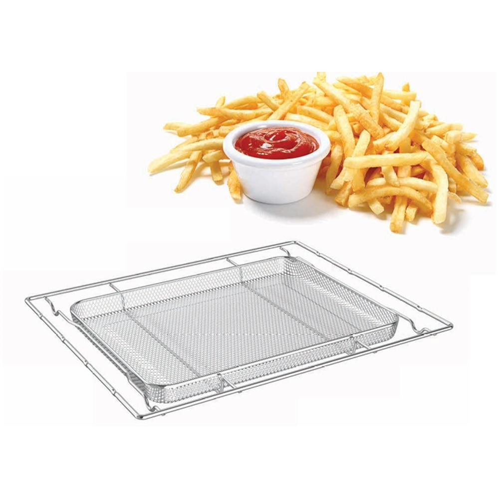 Aragaz Hyundai HCVC23-7260V/XP, electric, Plita vitroceramica, 60 cm, 69L, Airfry, Rotisor, Butoane push-hide, Inox/Negru