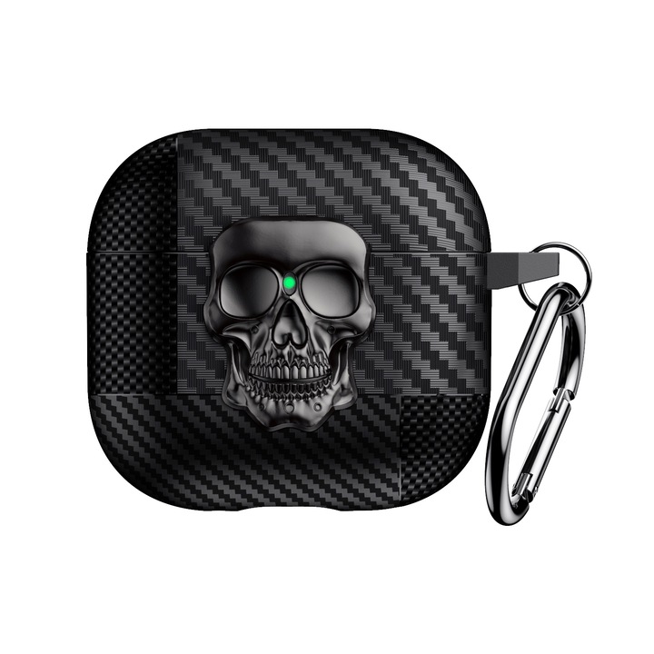 Husa protectie casti, Pentru Apple AirPods 3, Negru