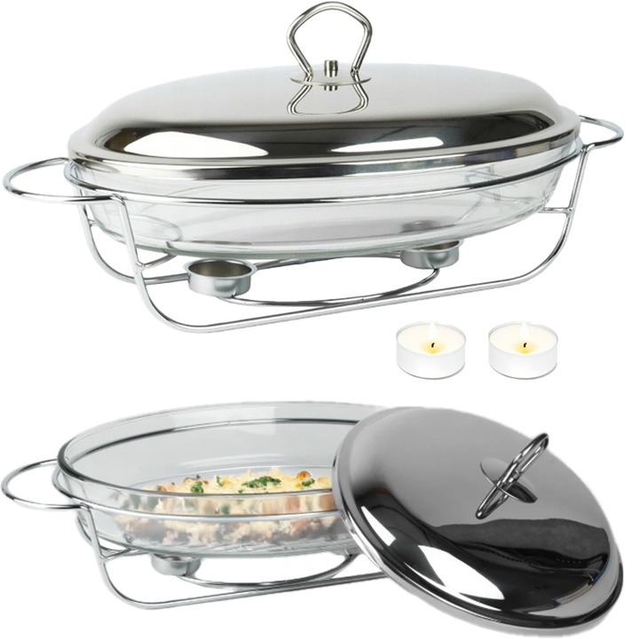 Термоустойчива тенджера Karl Hausmann с капак 3л, сребриста