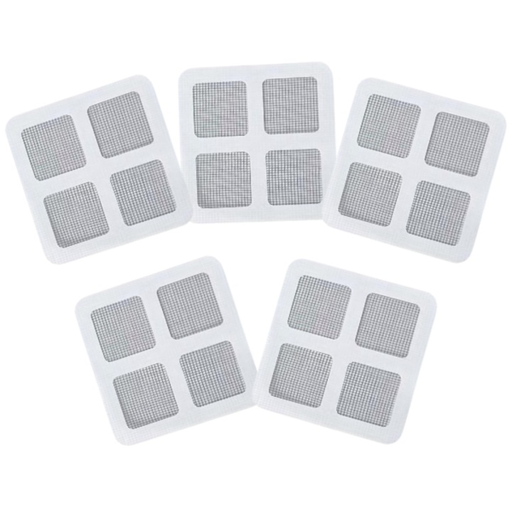 5 db öntapadó lefolyószűrő készlet - Hatékony védelem a szőr és a törmelék ellen, ideális zuhanyzókhoz és mosdókagylókhoz