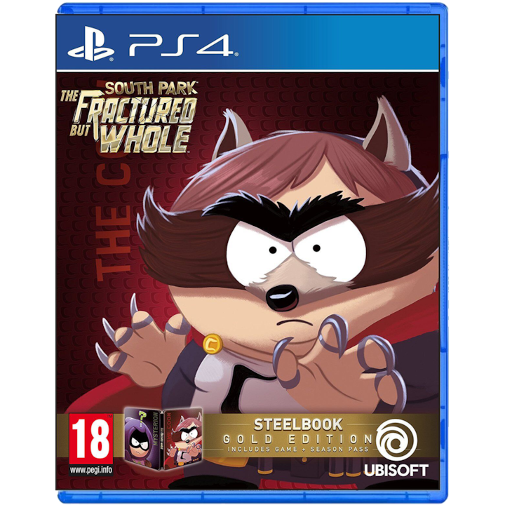South Park The Fractured But Whole Steelbook Gold Edition PlayStation 4 Játékszoftver