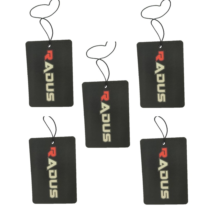 Set 5 odorizante auto Radus, Luxury