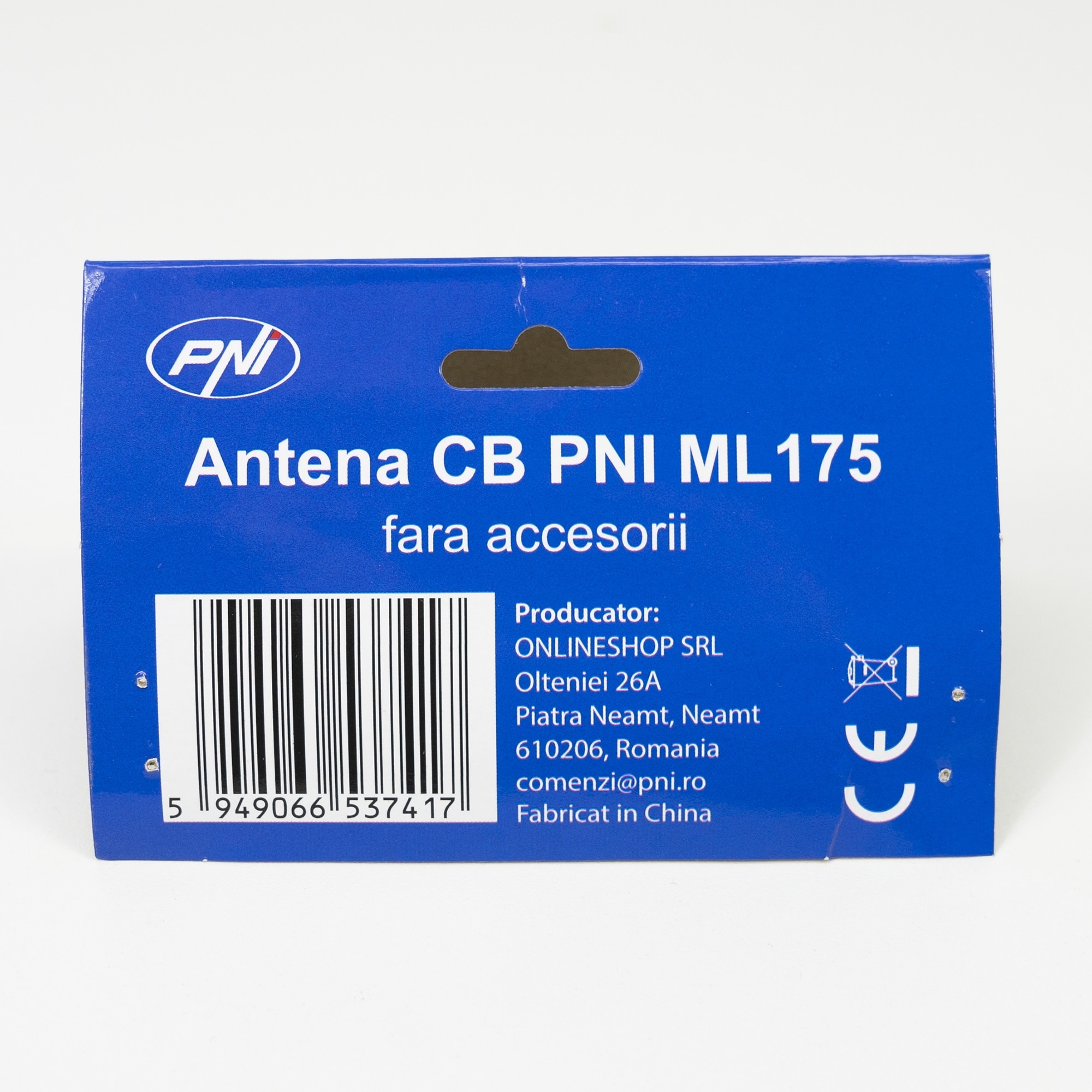 Antenne cb pni de sirio ml145 avec filetage pl, longueur 145 cm, 27 - 28,5 mhz, 900w, sans câble