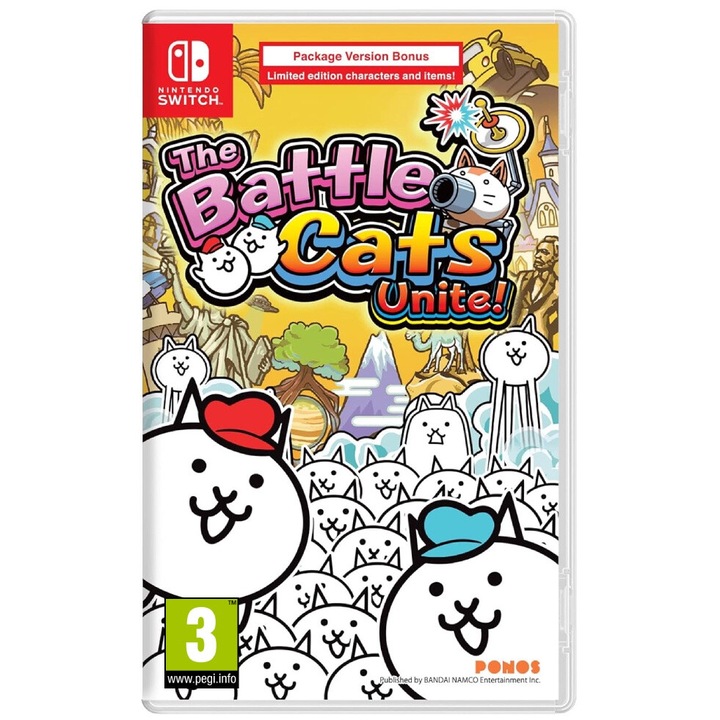 The Battle Cats Unite! Nintendo Switch Játékszoftver