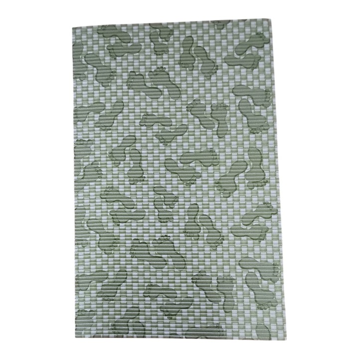 Covoras baie antiderapant, dreptunghiular, 100cm X 65cm, material spuma PVC, model verde talpi copii