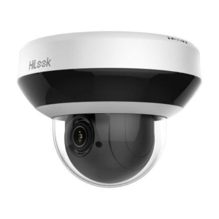 Hikvision HiLook IP PTZ Kamera, DarkFighter, 4MP 2K, 2.8mm-12mm objektív, 4x Optikai Zoom, IR 20m, IP66 - HI-PTZ-N2404I-DE3F