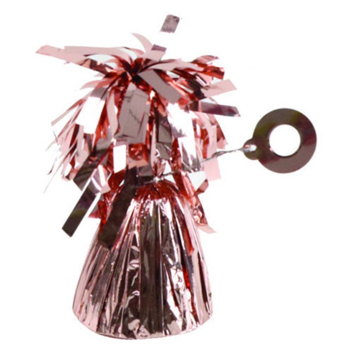 Rosegold léggömb, lufi súly