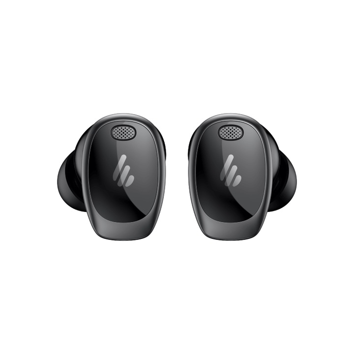 Edifier vezeték nélküli fülhallgató, in ear, okostelefonhoz, mikrofon, USB-C, ANC, IP55, Bluetooth 5.4, fekete