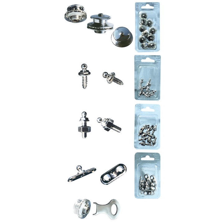 Хромиран телбод Tenax, тип майка, диаметър 16 мм, 1 бр