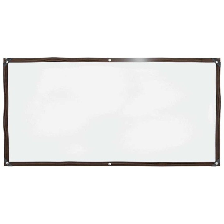 Prelata transparenta cu ochiuri vidaXL, 1x2 m, polietilena, 0.35 kg