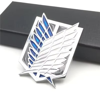 Pin brosa, Attack On Titan, multicolor, 4 cm x 5 cm Pin brosa, Attack On Titan, multicolor, 4 cm x 5 cm