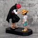 Figurina Anime Luffy&Shanks, 18cm, multicolor