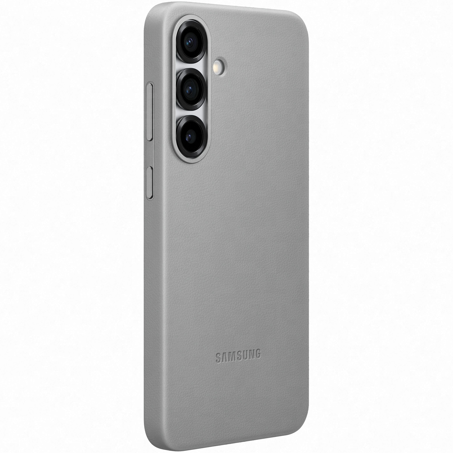 Husa de protectie Samsung Kindsuit Leather Case pentru Galaxy S25+, Gray
