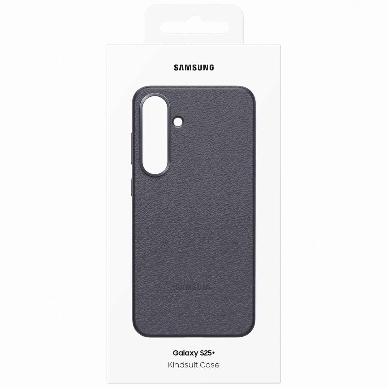Husa de protectie Samsung Kindsuit Leather Case pentru Galaxy S25+, Black
