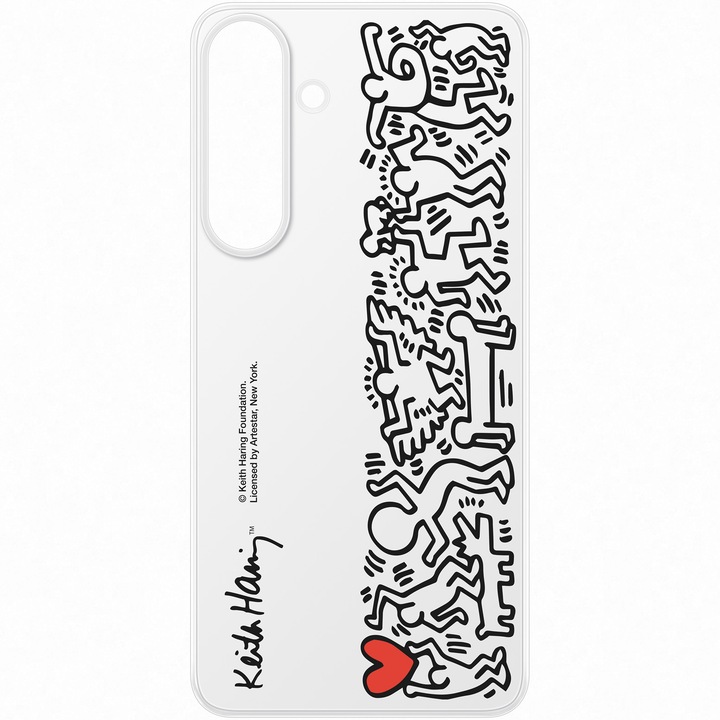 Husa de protectie Samsung Flipsuit Case pentru Galaxy S25+, White