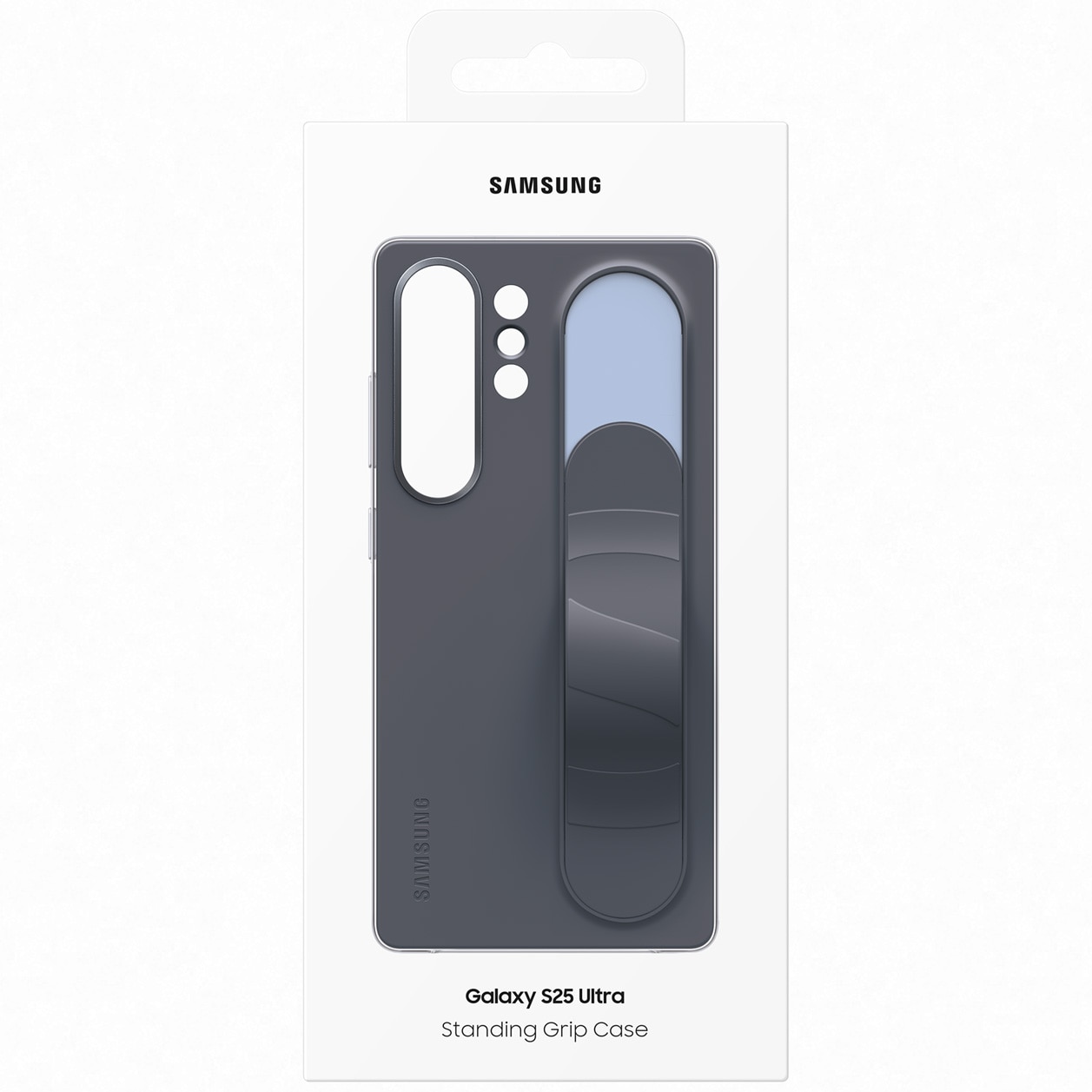 Husa de protectie Samsung Standing Grip Case pentru Galaxy S25 Ultra, Black