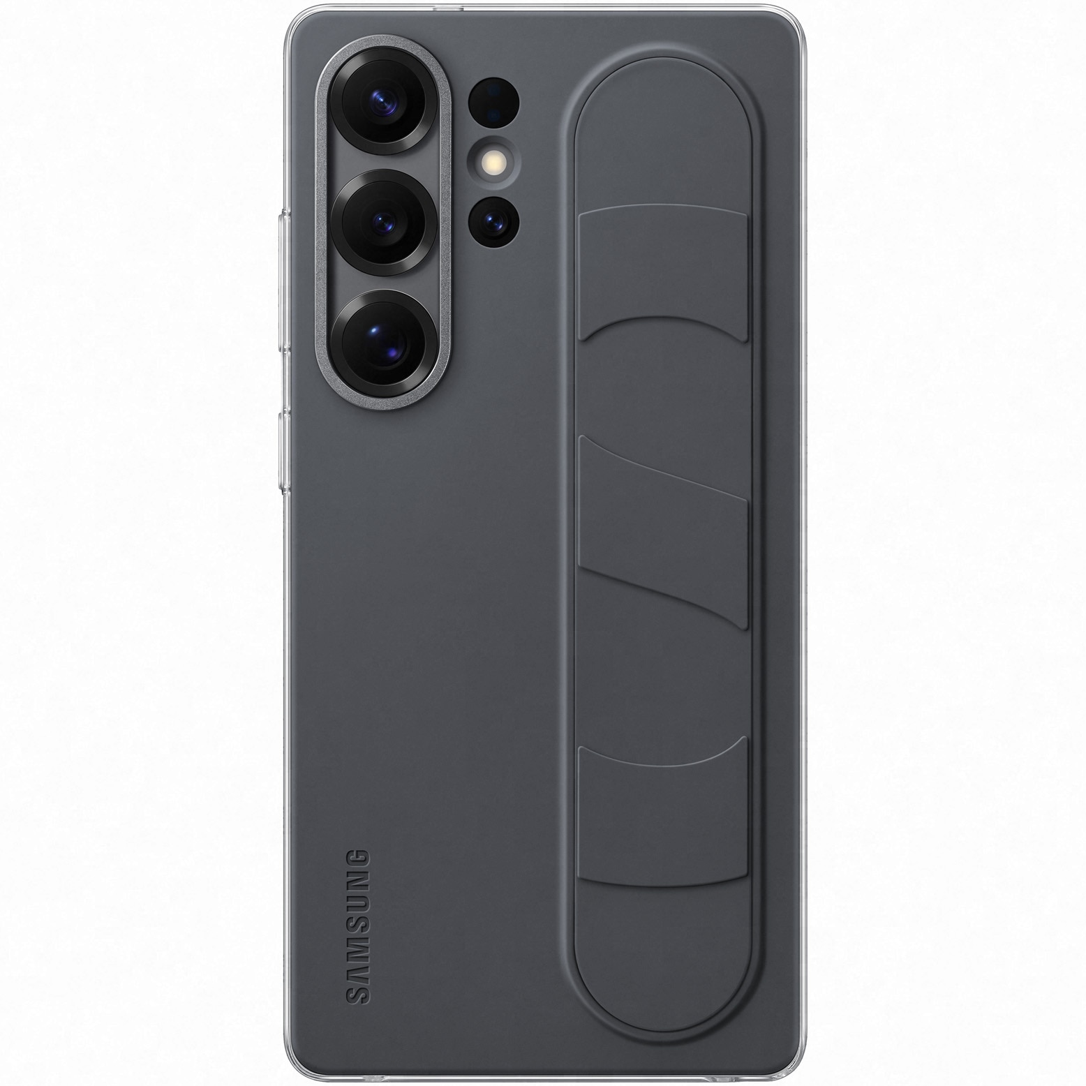Husa de protectie Samsung Standing Grip Case pentru Galaxy S25 Ultra, Black
