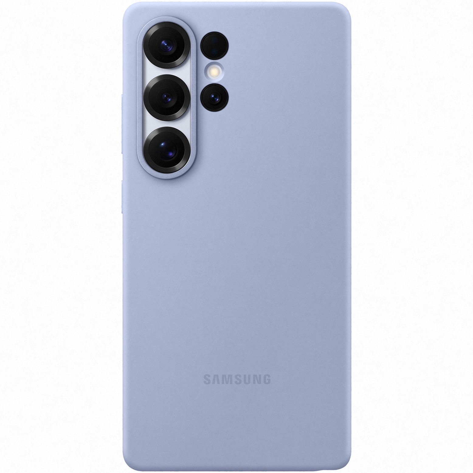 Husa de protectie Samsung Silicone Case pentru Galaxy S25 Ultra, Light Blue