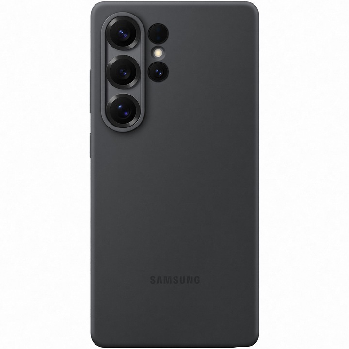 Защитен калъф Samsung Silicone Case за Galaxy S25 Ultra, черен