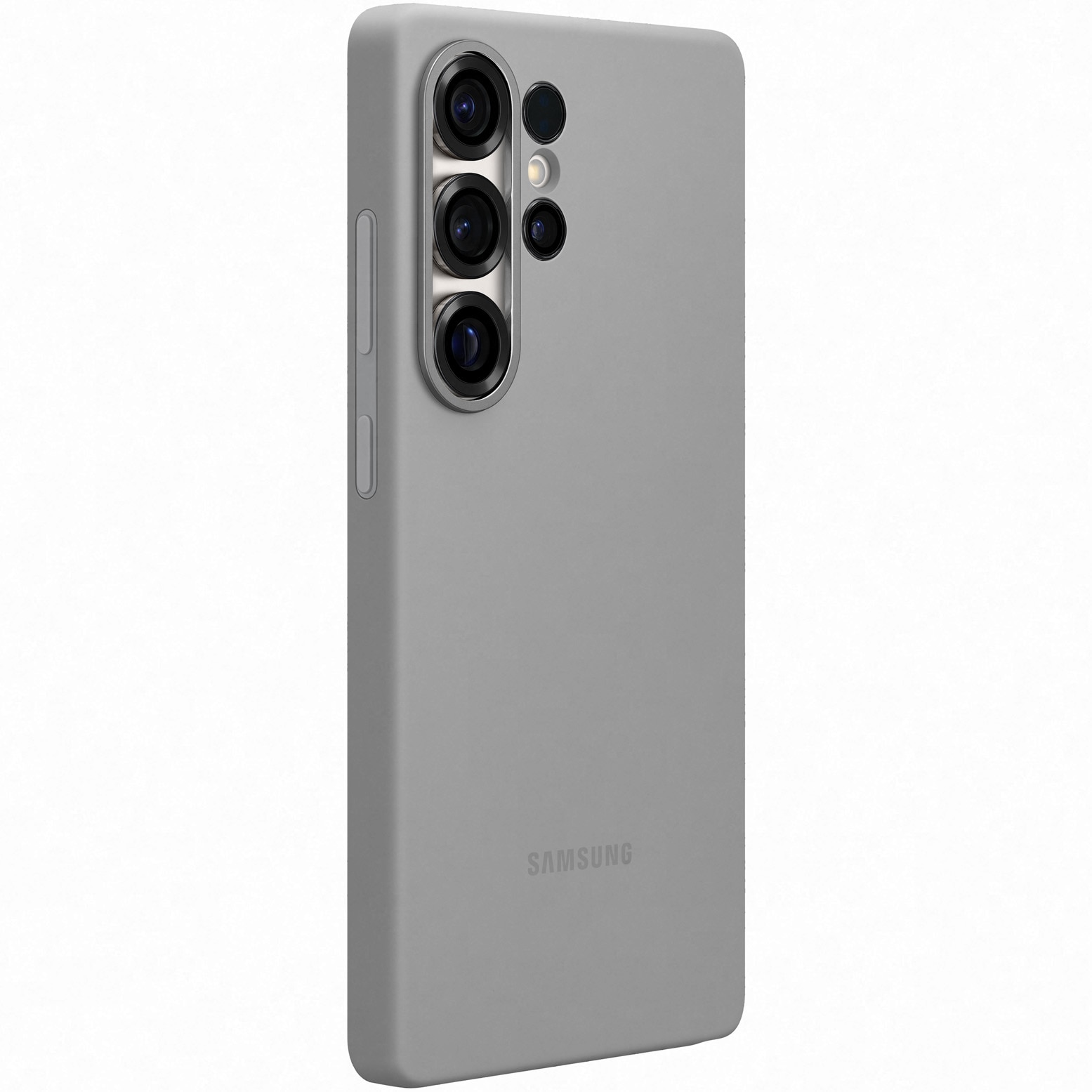 Husa de protectie Samsung Silicone Case pentru Galaxy S25 Ultra, Gray
