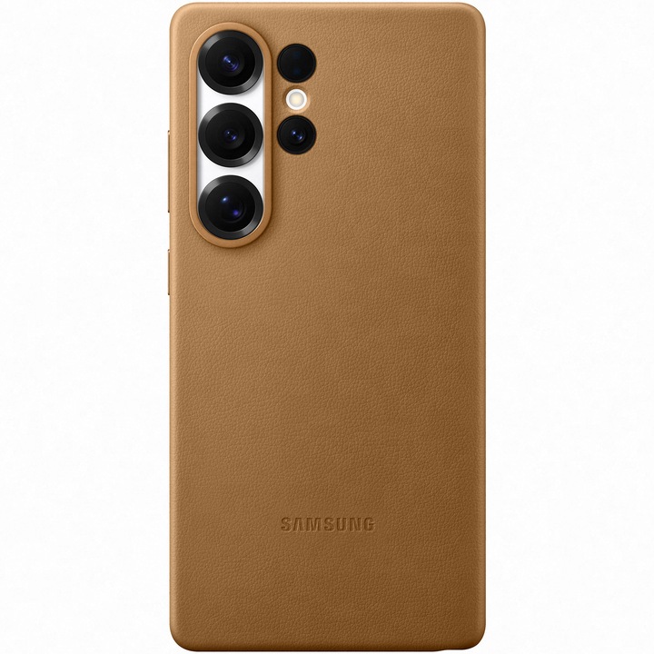 Предпазен калъф Samsung Kindsuit Leather Case за Galaxy S25 Ultra, Gold