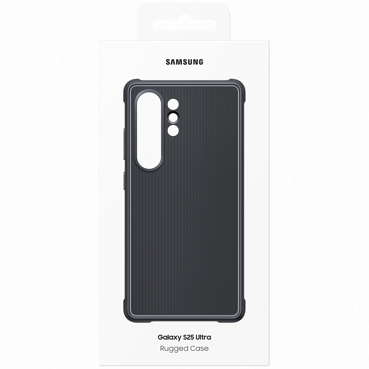 Husa de protectie Samsung Rugged Case pentru Galaxy S25 Ultra, Black