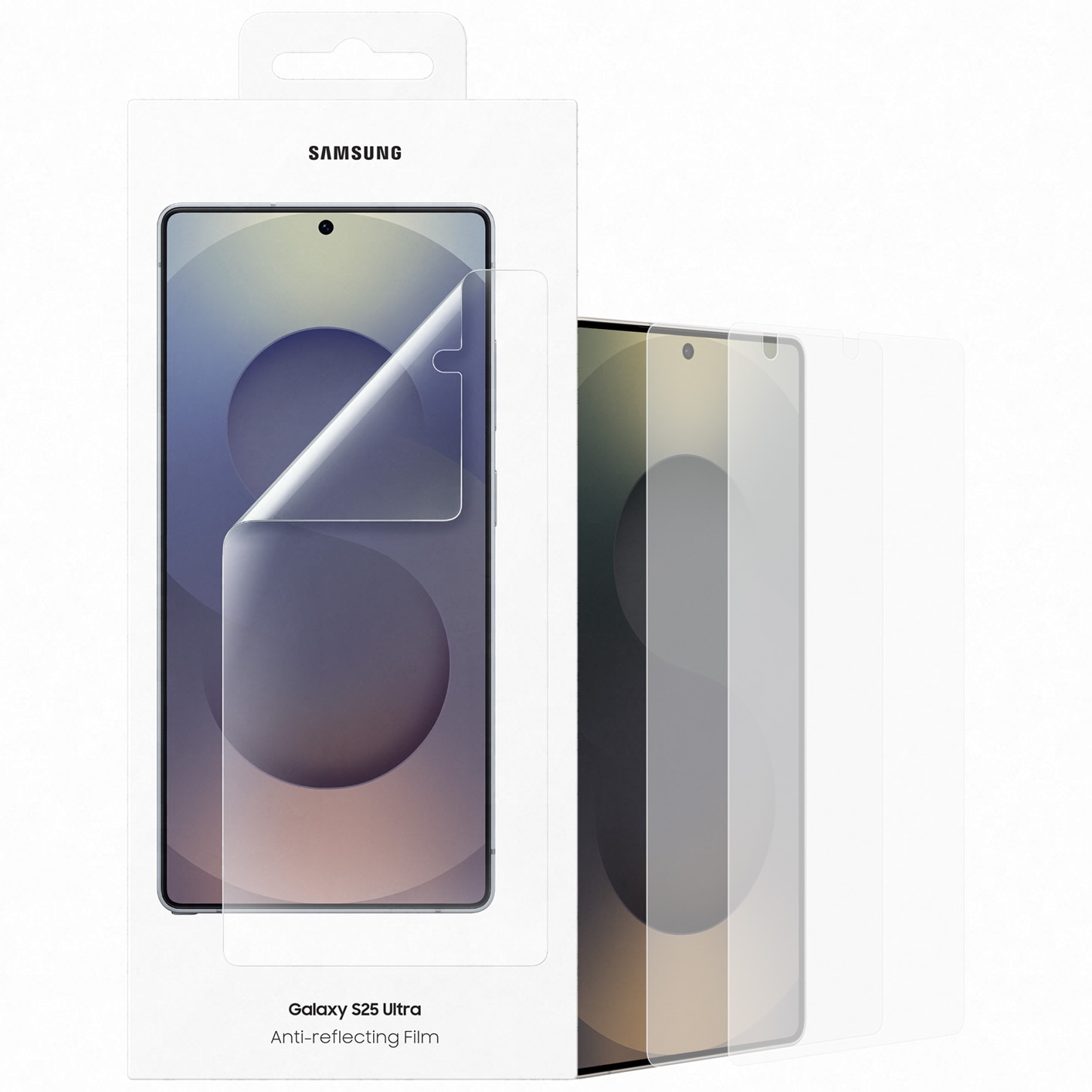 Folie de protectie Samsung Anti-reflectingFilm pentru Galaxy S25 Ultra, Transparent