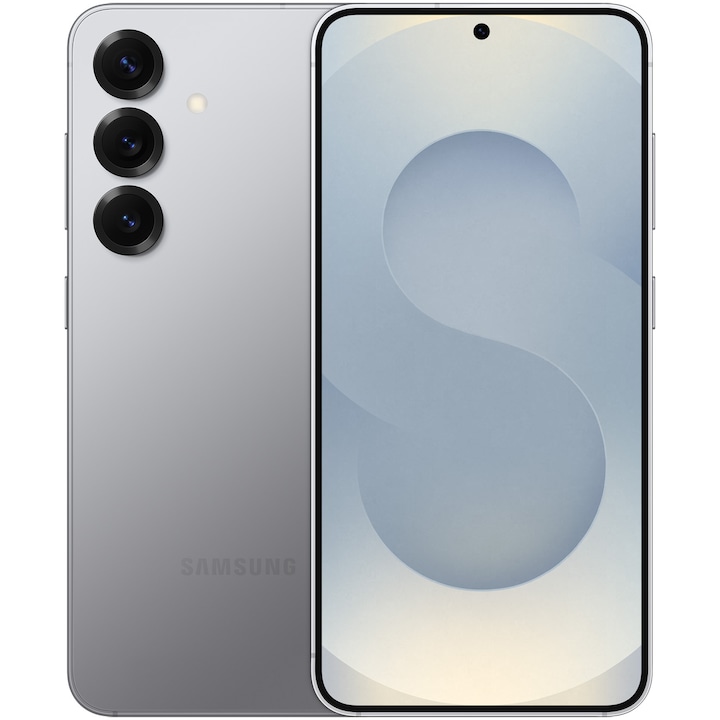 Смартфон Samsung Galaxy S25, 12GB RAM, 256GB, 5G, Silver Shadow
