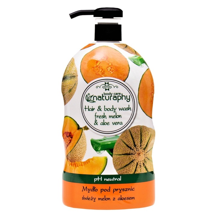 Tusfürdő görögdinnyével és aloe verával, Naturaphy, 1000ml