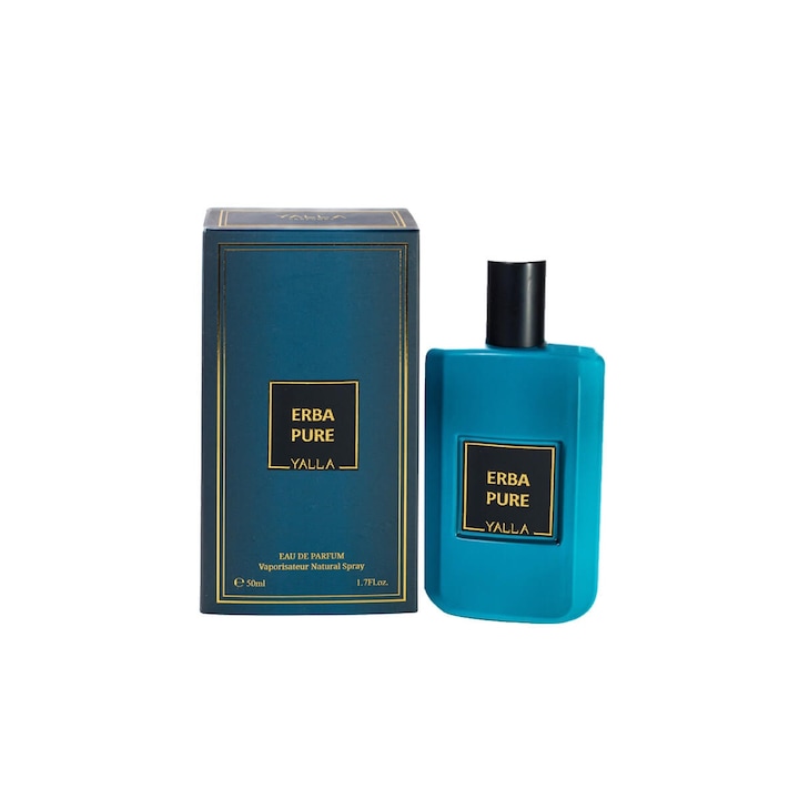Парфюм Erba Pure by Yalla, оригинален, арабски, внос от Дубай, 50 ml