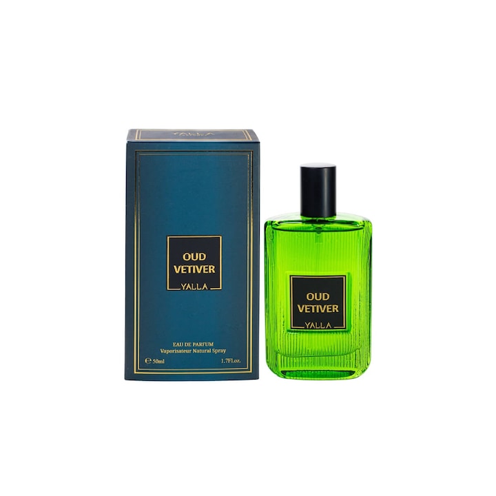 Парфюм Oud Vetiver by Yalla, оригинален, арабски, внос от Дубай, 50 ml
