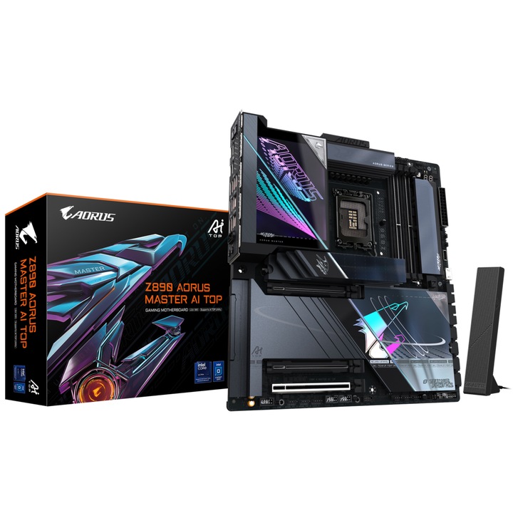 Дънна платка GIGABYTE Z890 AORUS MASTER AI TOP LGA1851