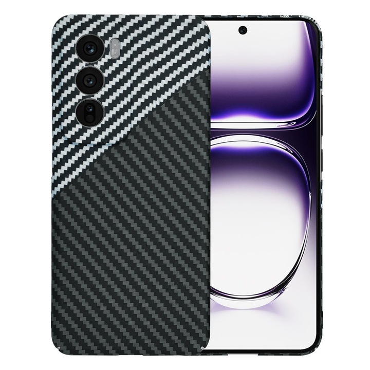 Carcasa de protectie pentru Oppo Reno12, gri