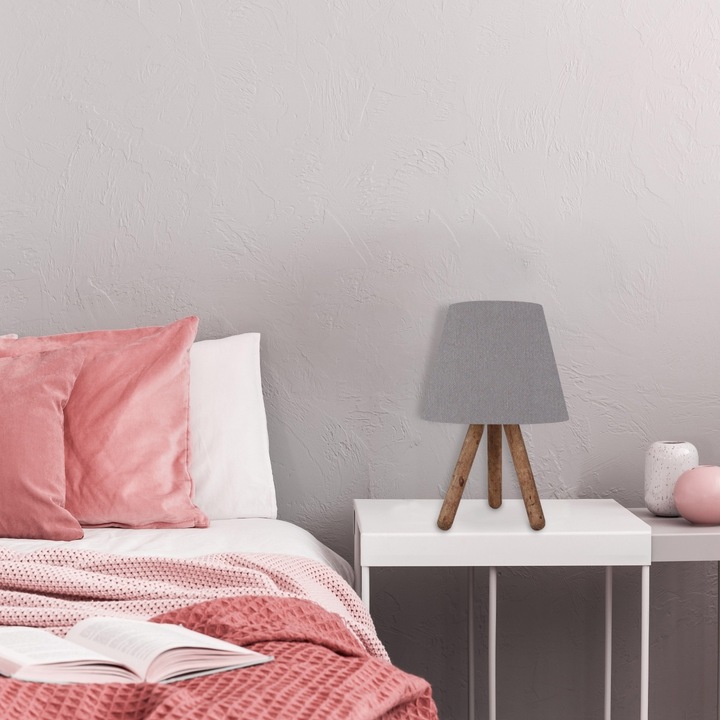 Veioza Model AYD, Gri/Nuc