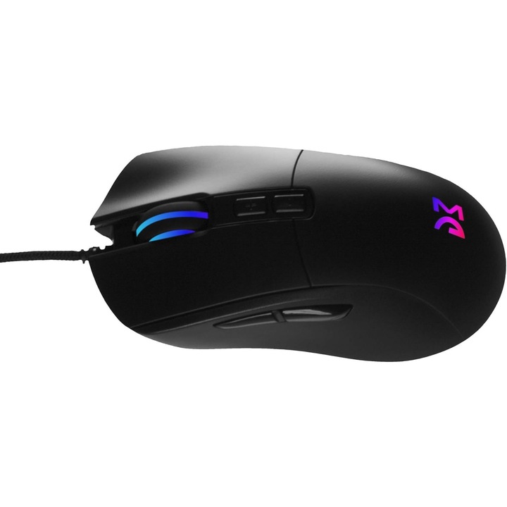 Mouse gaming light Dream Machines DM4 Evo S, 19000 dpi, black