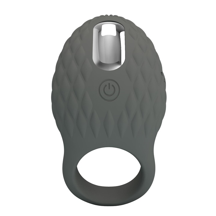 Силиконов вибриращ пръстен със 7 вибрационни функции, Pretty Love, водоустойчив, акумулаторен