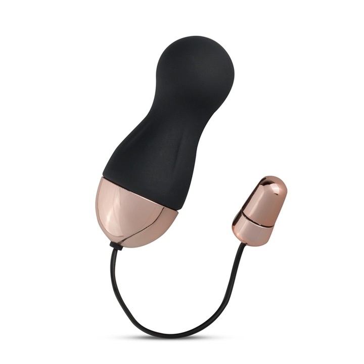 Teazers vibrációs tojás távirányítóval, 10 sebességes, szilikon, fröccsenésálló