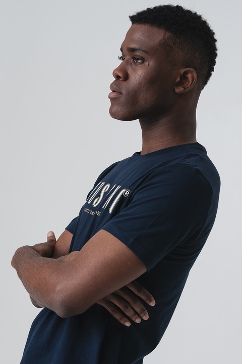 Mustang, Austin logós póló, Tengerészkék