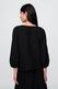 GAP, Bluza supradimensionata cu decolteu in V, Negru, L