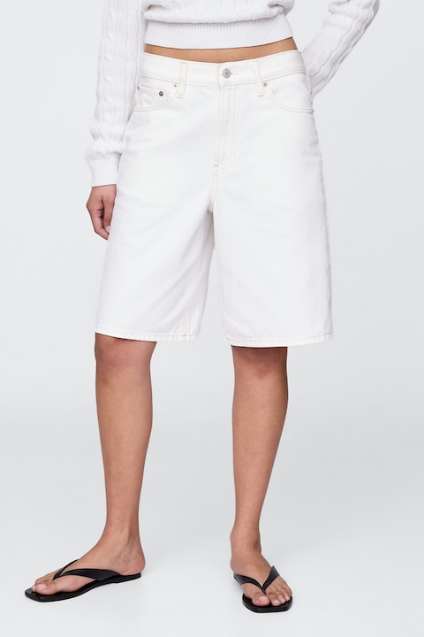 GAP, Relaxed fit farmernadrág öt zsebbel, Fehér